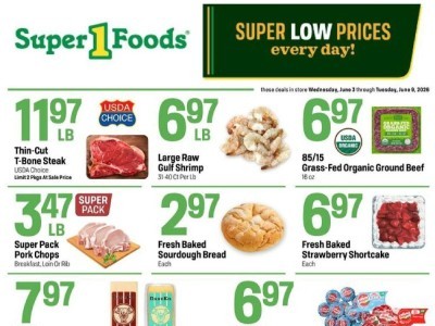 Super1Foods hotsheetweekly Flyer