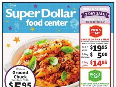 SuperDollar Food Center weeklyad Flyer
