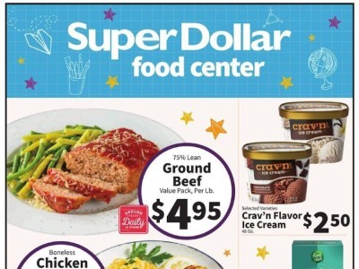SuperDollar Food Center weeklyad Flyer