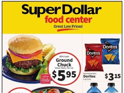 SuperDollar Food Center weeklyad Flyer