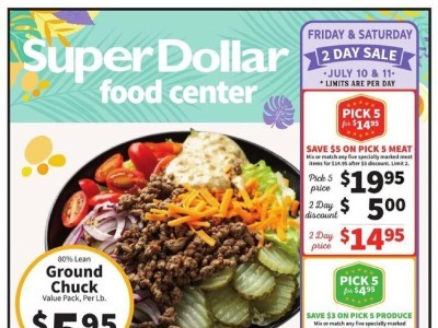 SuperDollar Food Center weeklyad Flyer