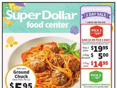 SuperDollar Food Center weeklyad Flyer