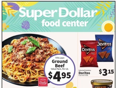 SuperDollar Food Center weeklyad Flyer
