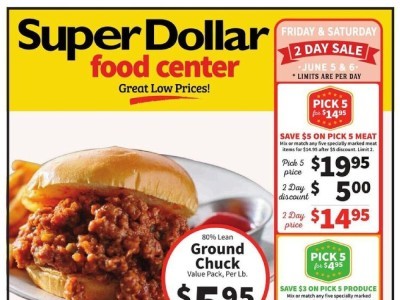 SuperDollar Food Center weeklyad Flyer