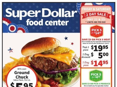 SuperDollar Food Center weeklyad Flyer