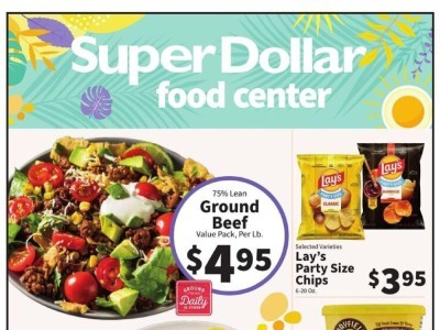 SuperDollar Food Center weeklyad Flyer