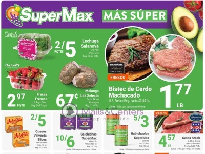 SuperMax Flyer