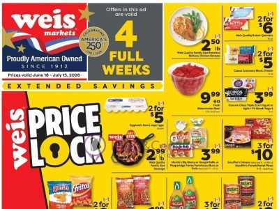 Weis Markets monthly Flyer