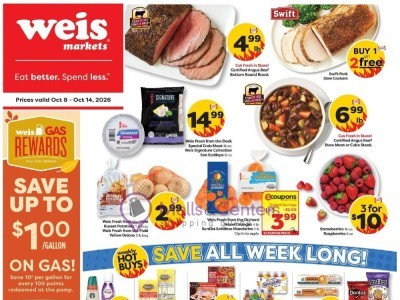 Weis Markets weeklycircular Flyer