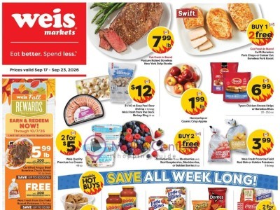 Weis Markets weeklycircular Flyer