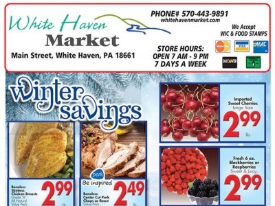 Whitehaven Christmas Perade 2022 Flyer White Haven Market Weekly Ad Valid From 01/23/2022 To 01/29/2022 -  Mallscenters