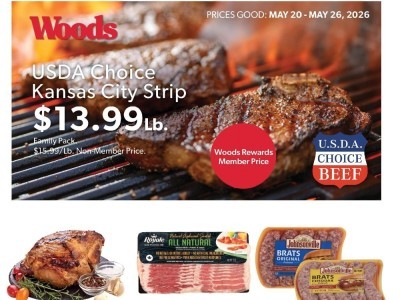 Thumbnail - Woods Supermarket Next Ad Flyer - 05/20/2026 - 05/26/2026