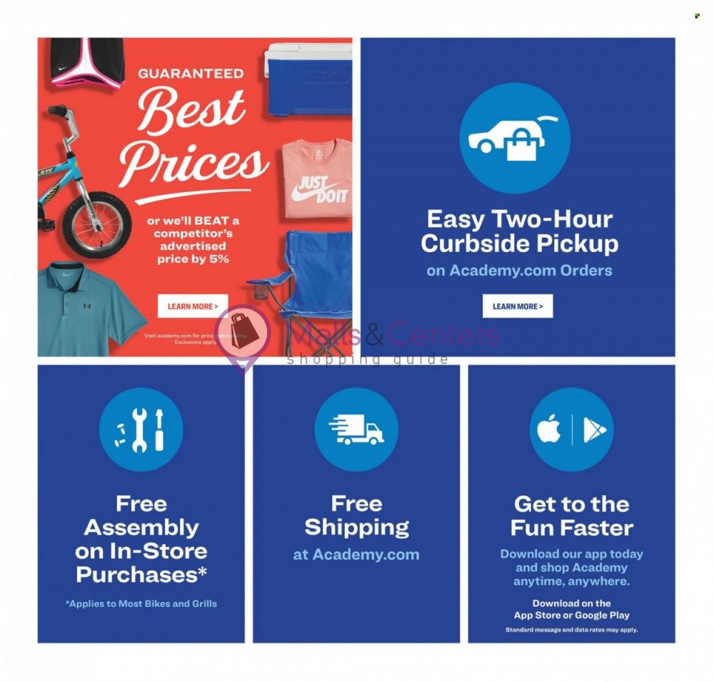 Academy Sports + Outdoors Weekly ad valid from 06/20/2023 to 07/04/2023