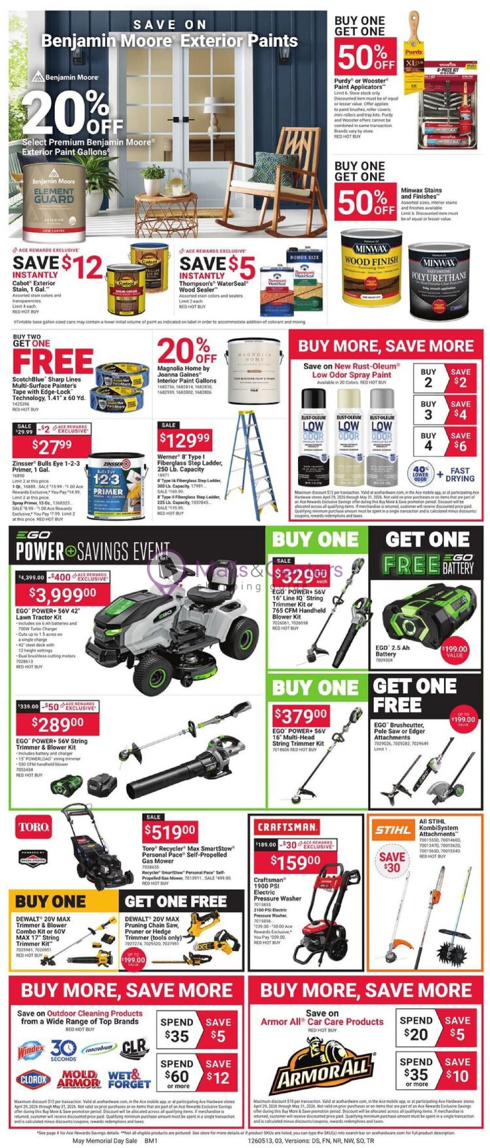 Weekly ad for Ace Hardware valid: 05/13/2026 - 05/25/2026, page 3