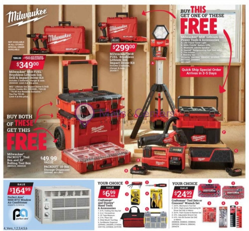 Ace Hardware Weekly ad valid from 06/01/2023 to 06/27/2023 MallsCenters