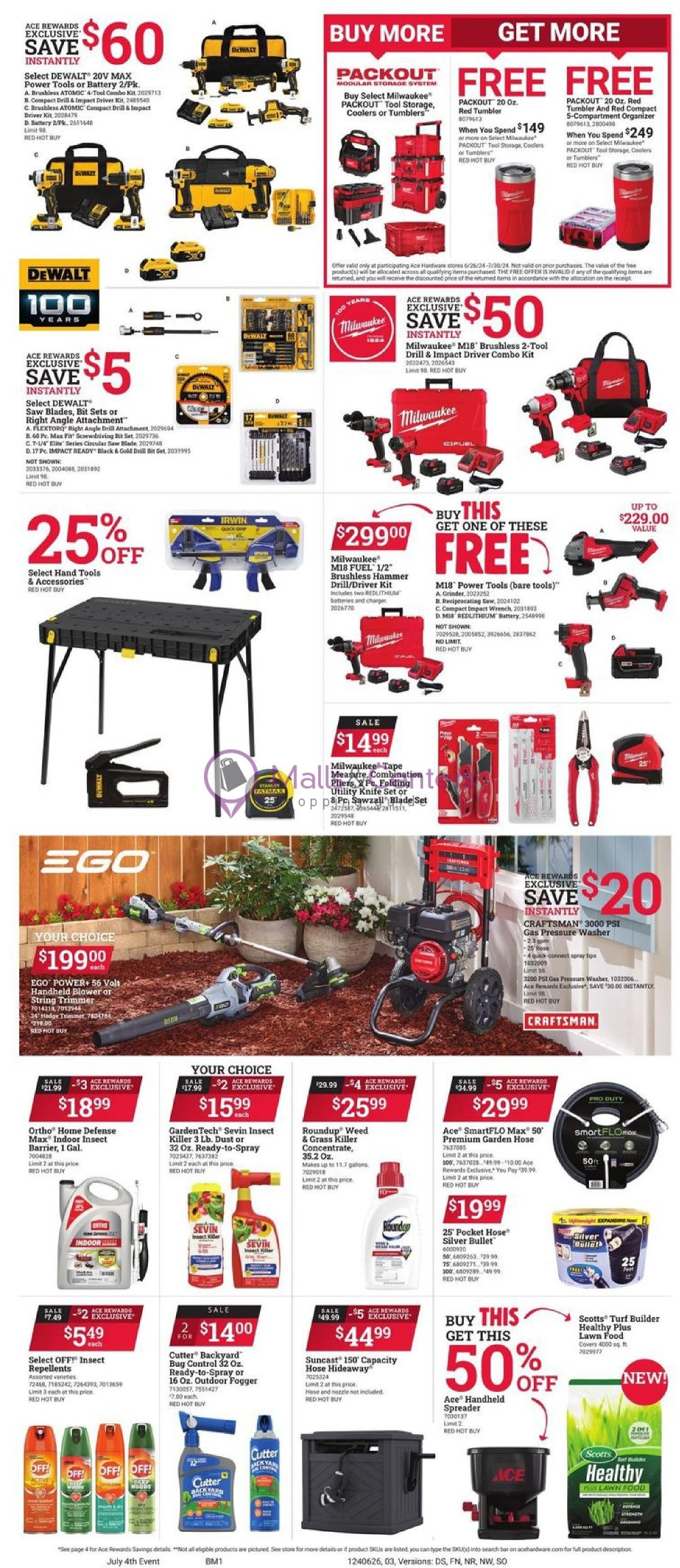 Weekly ad for Ace Hardware valid: 06/26/2024 - 07/08/2024, page 3 Weekly ad for Ace Hardware valid: 06/26/2024 - 07/08/2024, page 3
