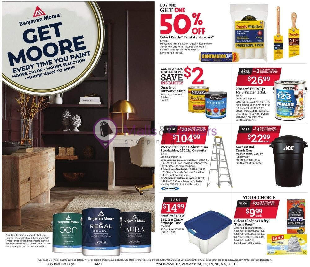 Weekly ad for Ace Hardware valid: 06/26/2024 - 07/30/2024, page 7 Weekly ad for Ace Hardware valid: 06/26/2024 - 07/30/2024, page 7