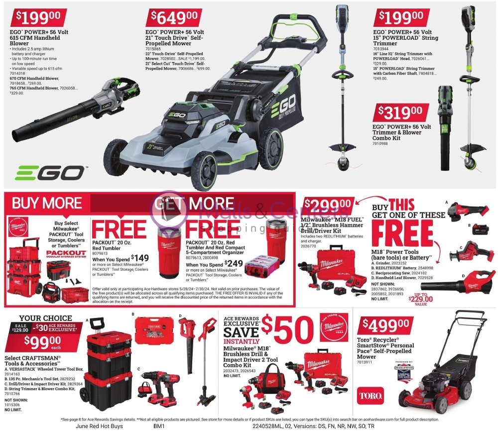 Weekly ad for Ace Hardware valid: 05/28/2024 - 06/25/2024, page 2