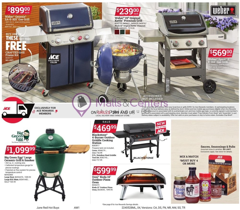 Weekly ad for Ace Hardware valid: 05/28/2024 - 06/25/2024, page 4