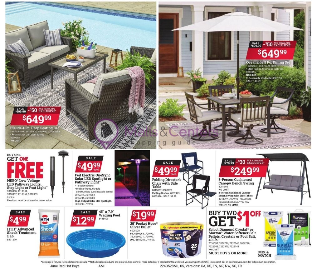 Weekly ad for Ace Hardware valid: 05/28/2024 - 06/25/2024, page 5