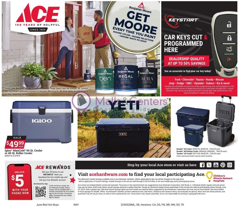 Weekly ad for Ace Hardware valid: 05/28/2024 - 06/25/2024, page 8