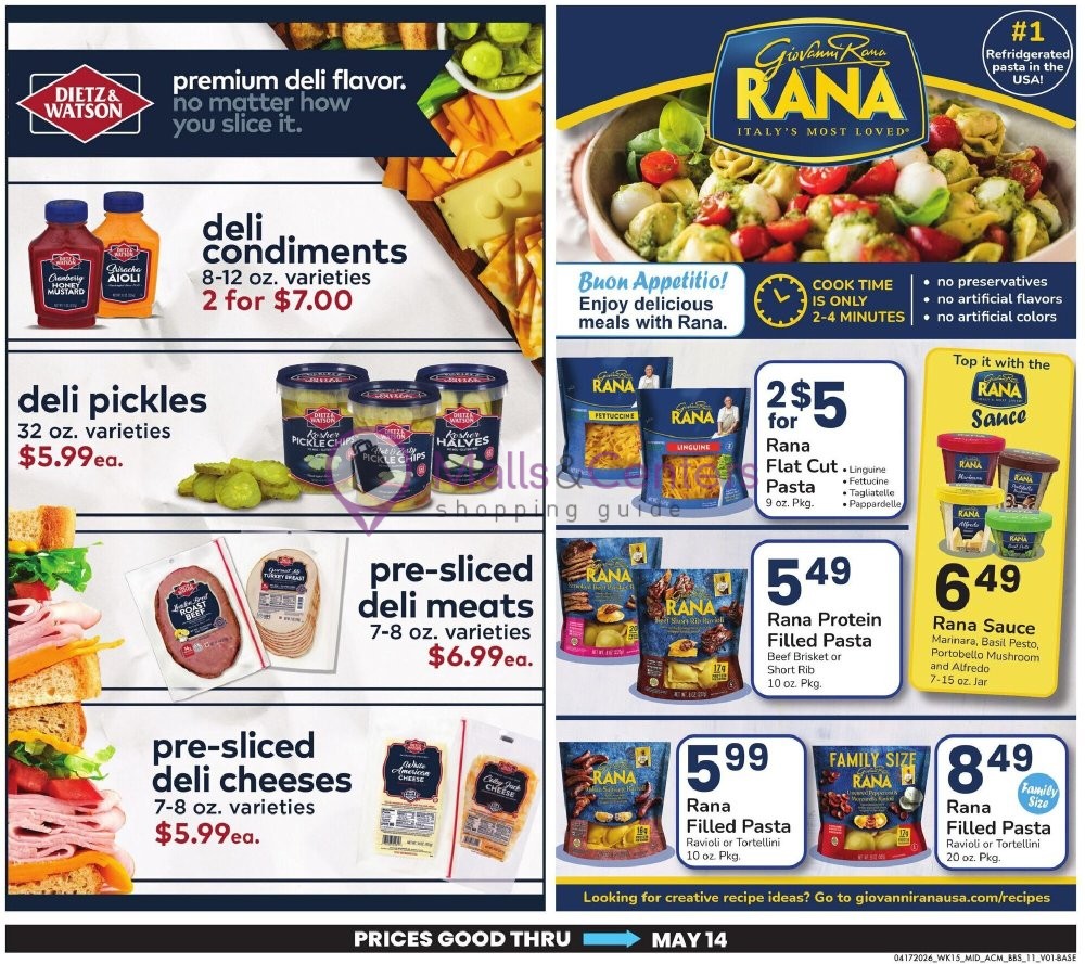 Weekly ad for Acme valid: 04/17/2026 - 05/14/2026, page 11