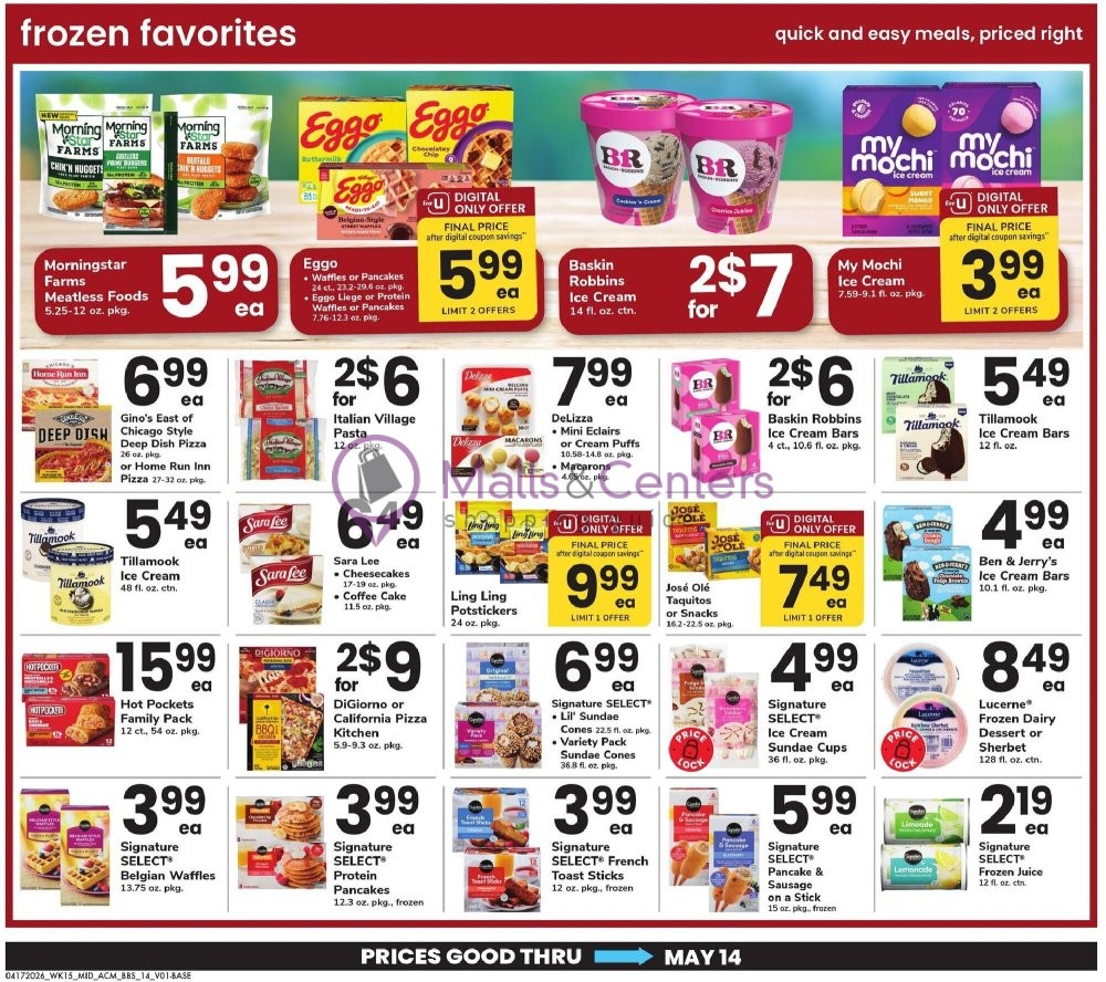 Weekly ad for Acme valid: 04/17/2026 - 05/14/2026, page 14