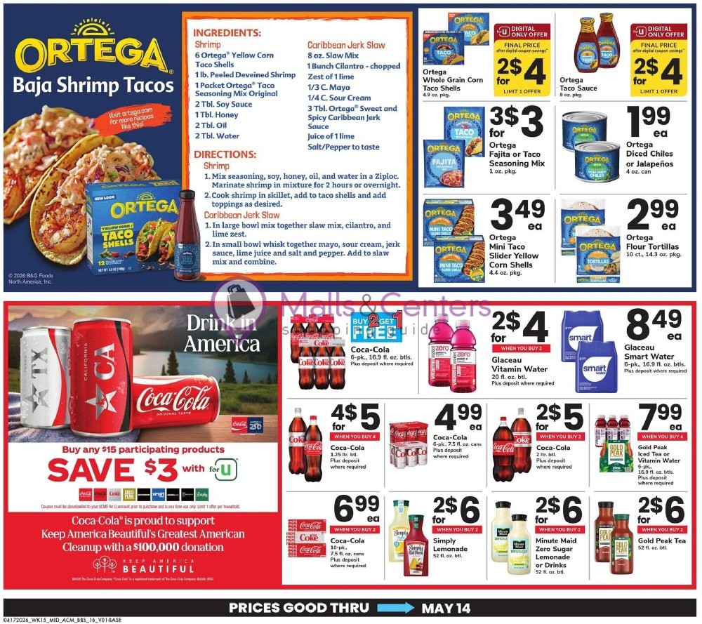 Weekly ad for Acme valid: 04/17/2026 - 05/14/2026, page 16
