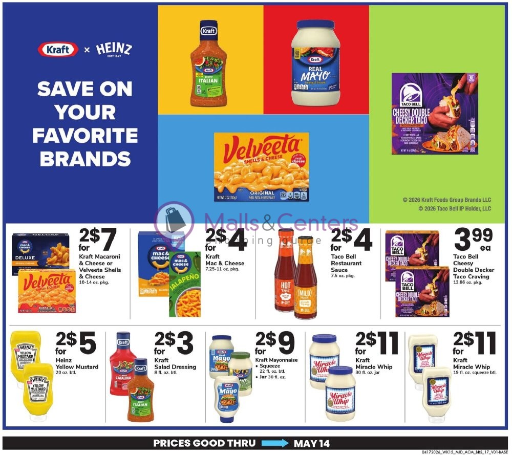 Weekly ad for Acme valid: 04/17/2026 - 05/14/2026, page 17