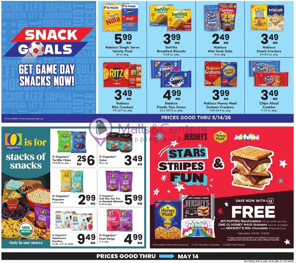 Weekly ad for Acme valid: 04/17/2026 - 05/14/2026, page 21