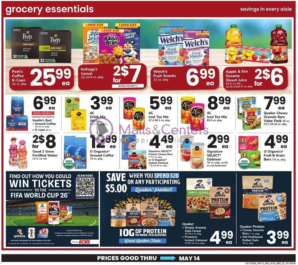 Weekly ad for Acme valid: 04/17/2026 - 05/14/2026, page 23