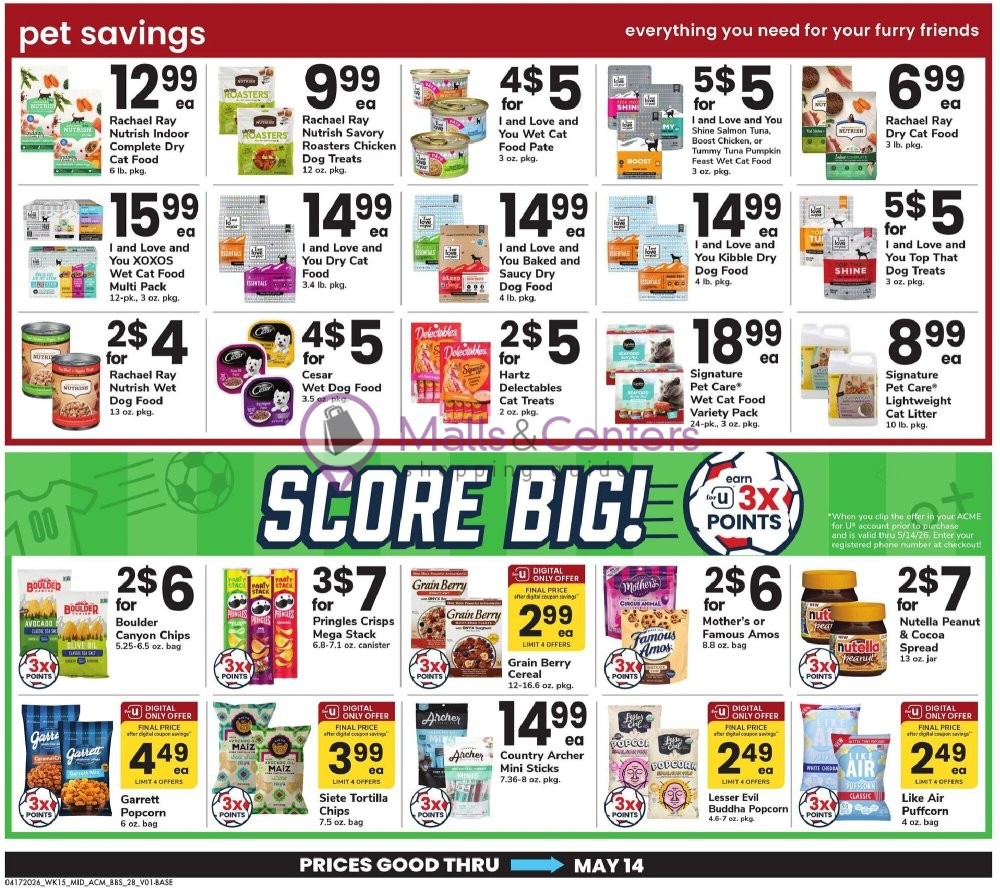 Weekly ad for Acme valid: 04/17/2026 - 05/14/2026, page 28