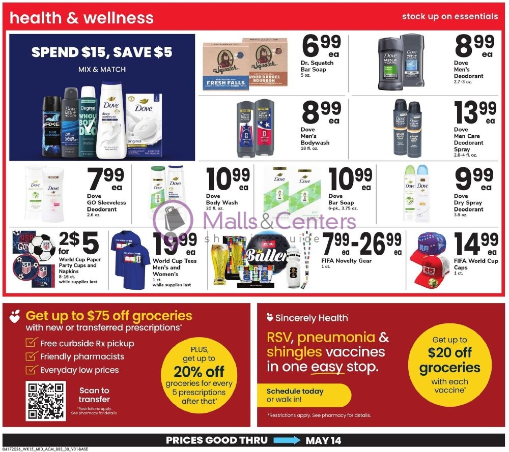 Weekly ad for Acme valid: 04/17/2026 - 05/14/2026, page 30
