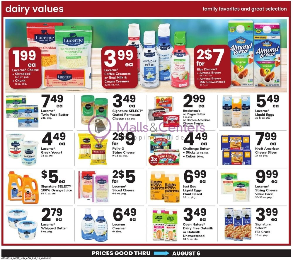 Weekly ad for Acme valid: 07/10/2026 - 08/06/2026, page 14