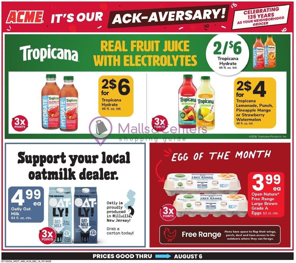 Weekly ad for Acme valid: 07/10/2026 - 08/06/2026, page 16