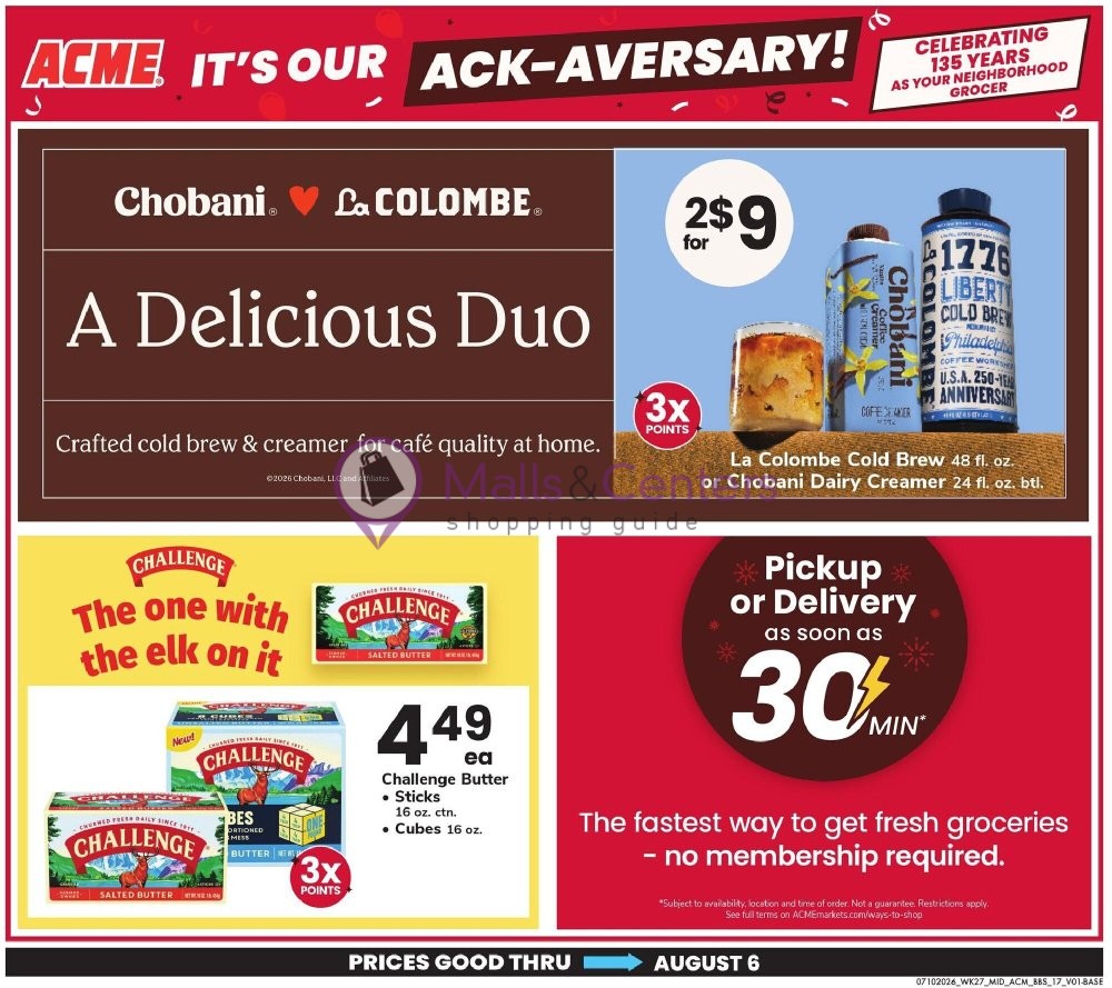 Weekly ad for Acme valid: 07/10/2026 - 08/06/2026, page 17