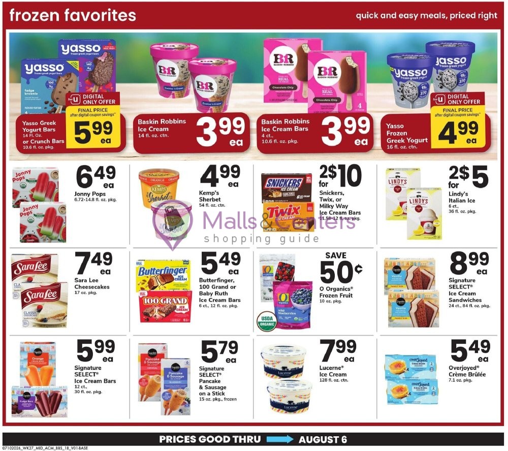 Weekly ad for Acme valid: 07/10/2026 - 08/06/2026, page 18