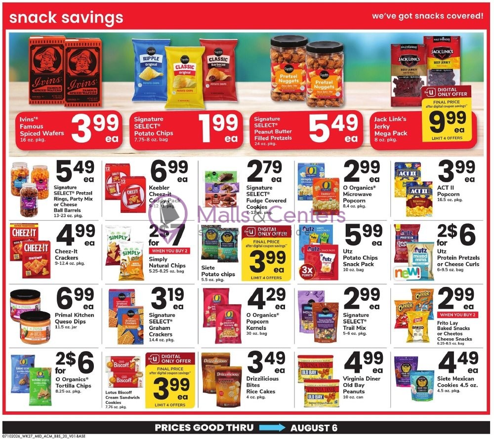 Weekly ad for Acme valid: 07/10/2026 - 08/06/2026, page 20