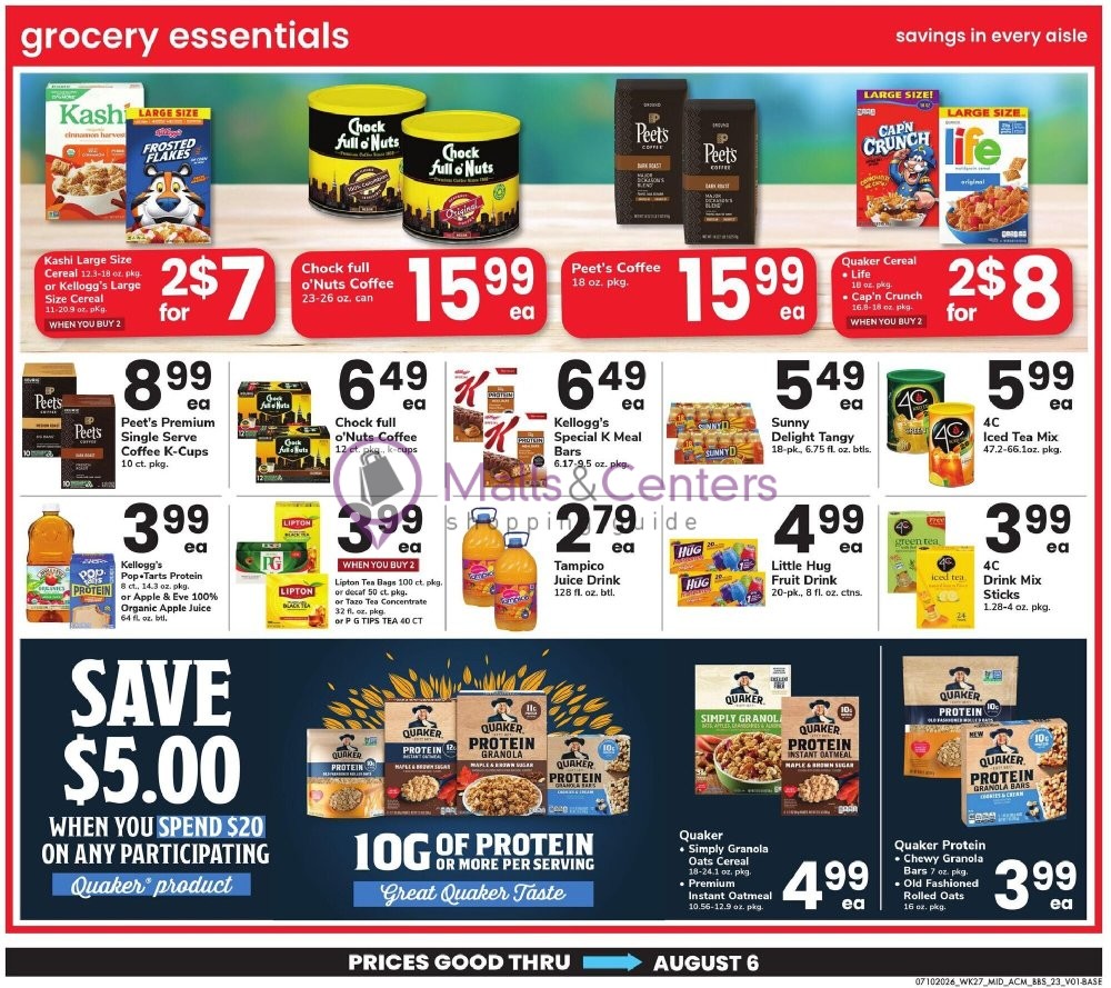 Weekly ad for Acme valid: 07/10/2026 - 08/06/2026, page 23
