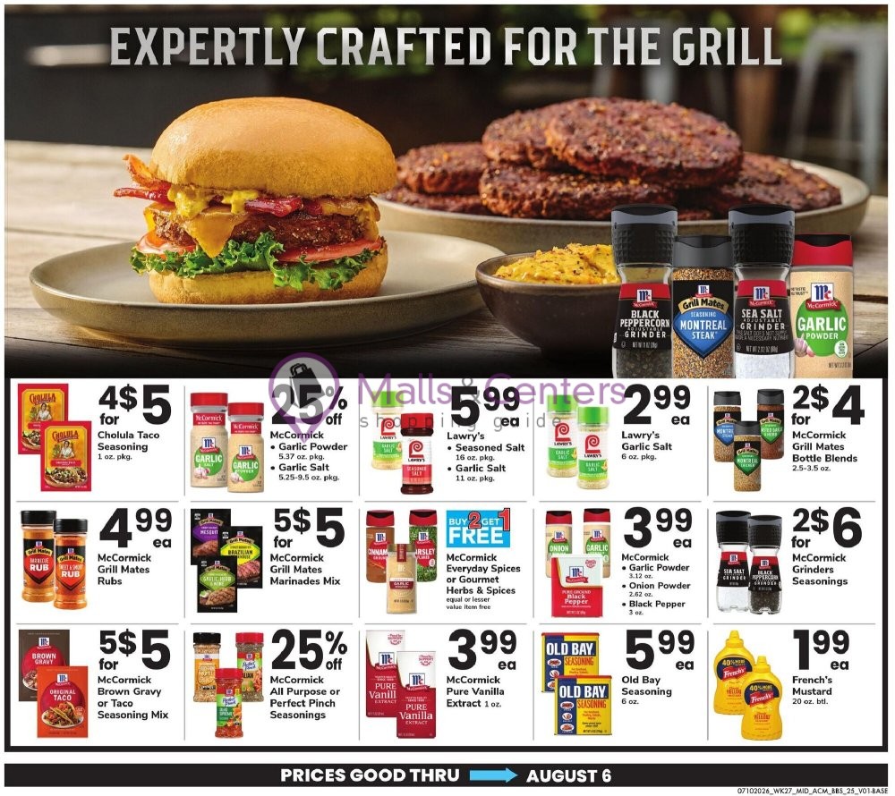 Weekly ad for Acme valid: 07/10/2026 - 08/06/2026, page 25