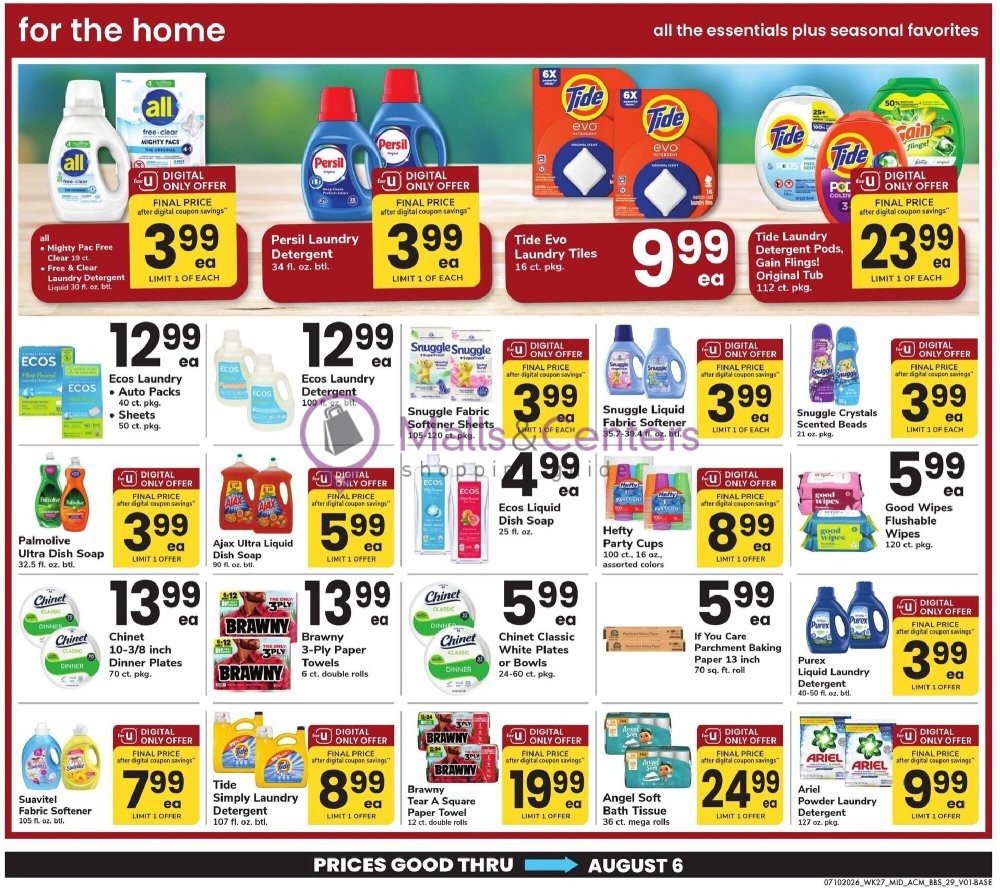 Weekly ad for Acme valid: 07/10/2026 - 08/06/2026, page 29
