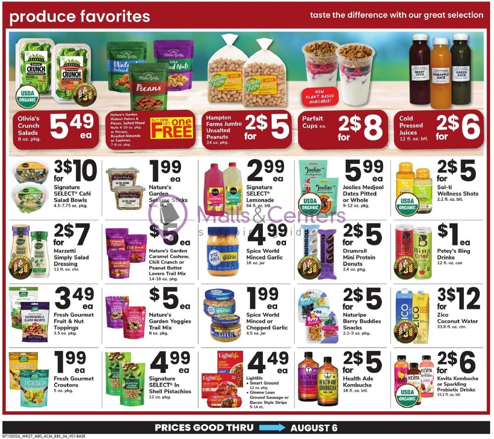 Weekly ad for Acme valid: 07/10/2026 - 08/06/2026, page 4