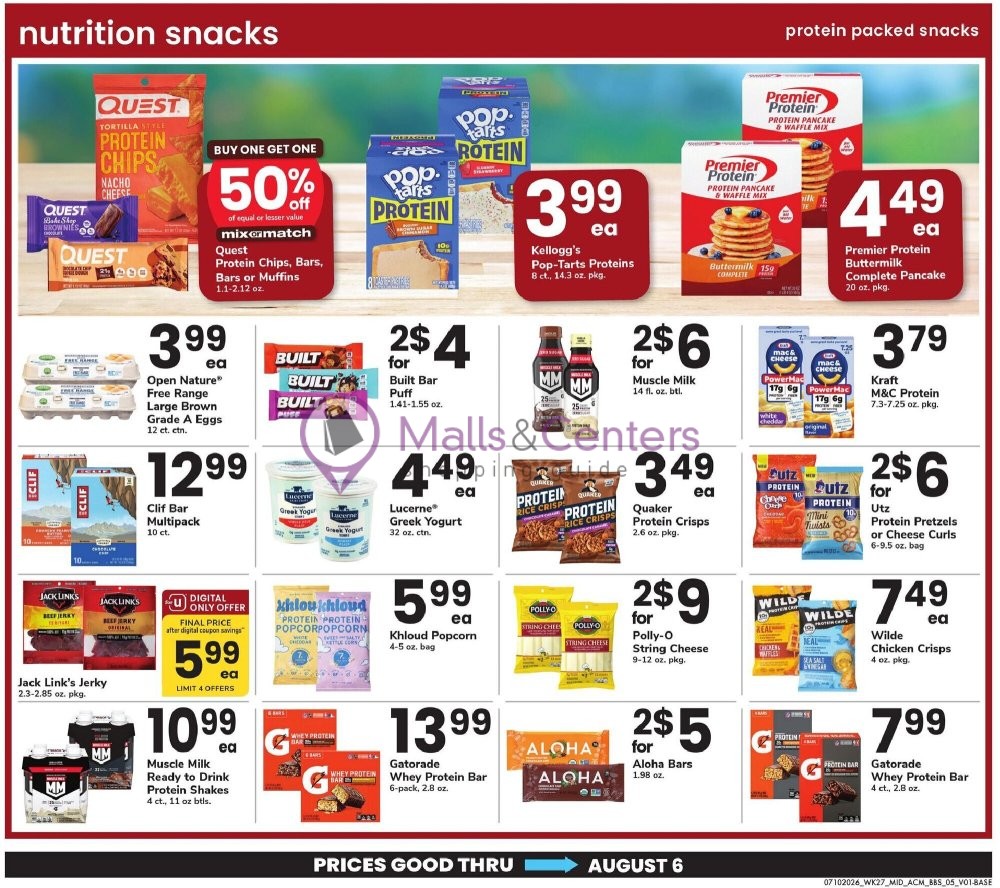 Weekly ad for Acme valid: 07/10/2026 - 08/06/2026, page 5