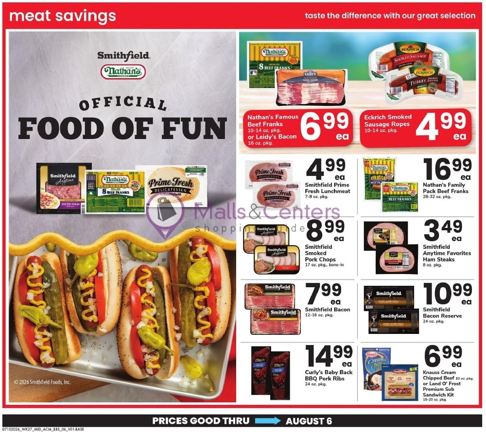 Weekly ad for Acme valid: 07/10/2026 - 08/06/2026, page 6