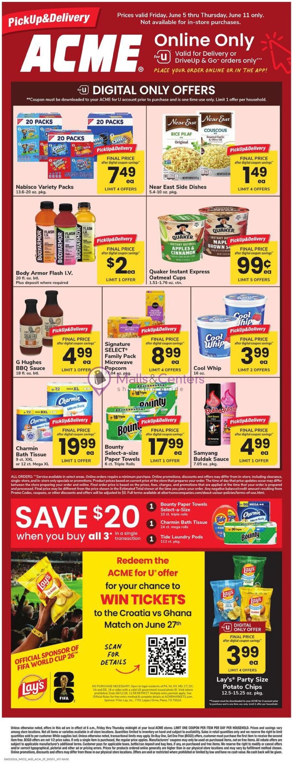 Weekly ad for Acme valid: 06/05/2026 - 06/11/2026, page 1