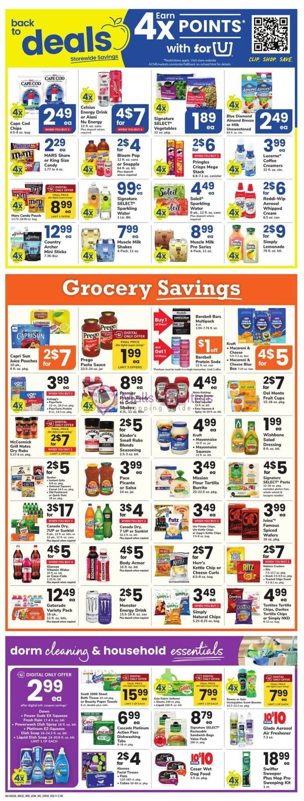 Weekly ad for Acme valid: 08/14/2026 - 08/20/2026, page 3