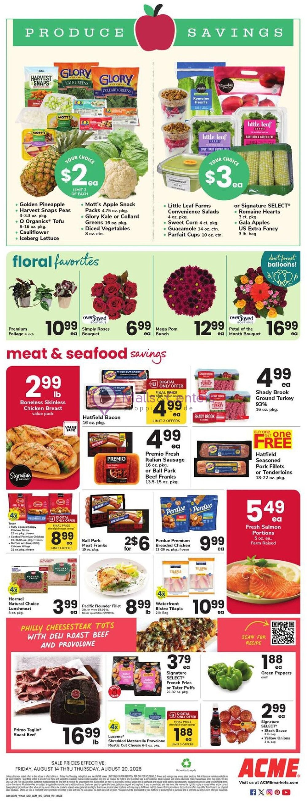 Weekly ad for Acme valid: 08/14/2026 - 08/20/2026, page 4