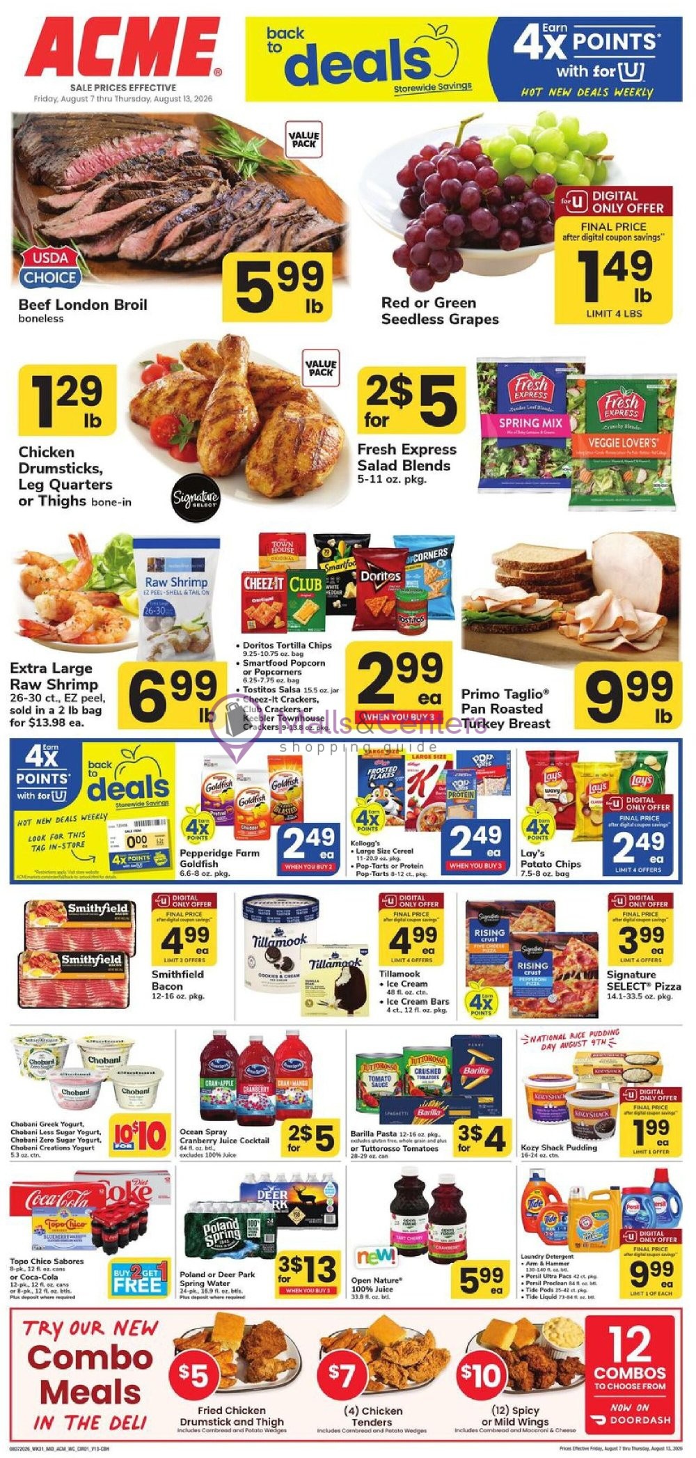 Weekly ad for Acme valid: 08/07/2026 - 08/13/2026, page 1