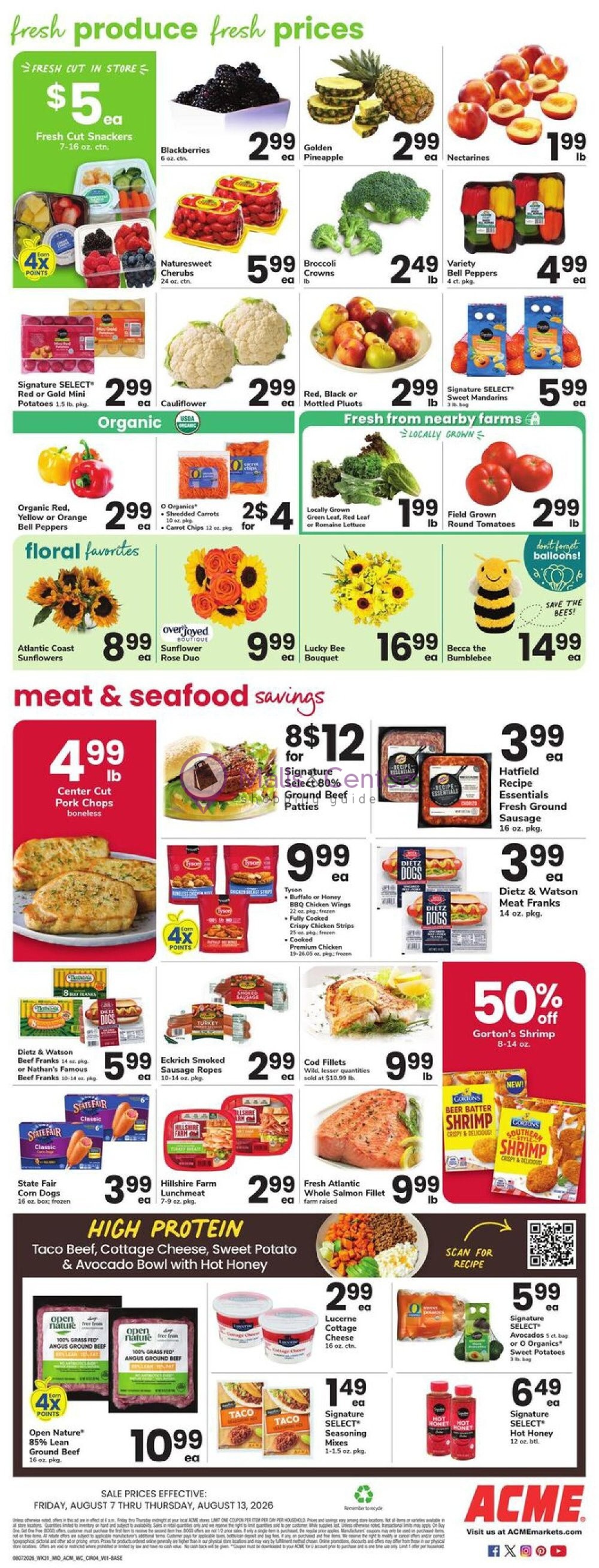 Weekly ad for Acme valid: 08/07/2026 - 08/13/2026, page 4