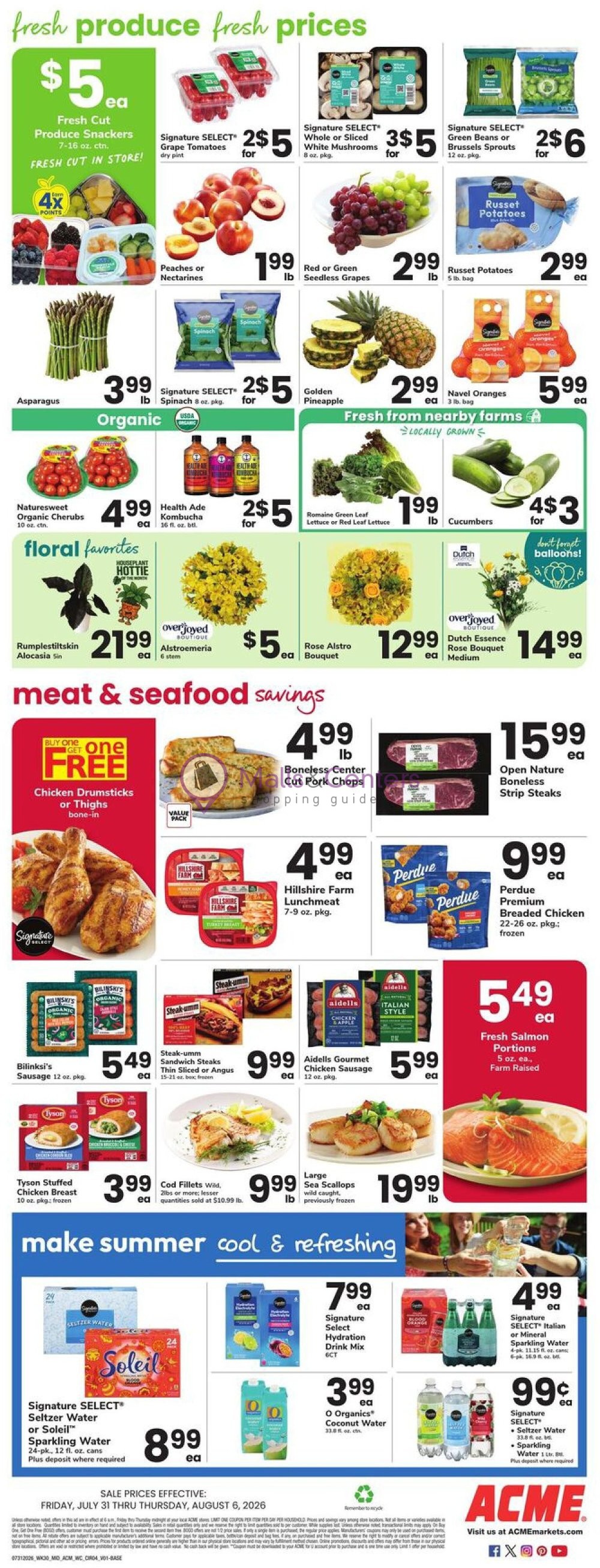 Weekly ad for Acme valid: 07/31/2026 - 08/06/2026, page 4